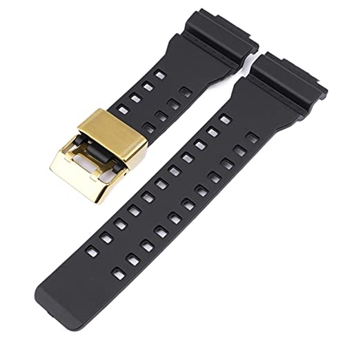 Bracelet de montre 16mm premium en résine agate et boucle acier