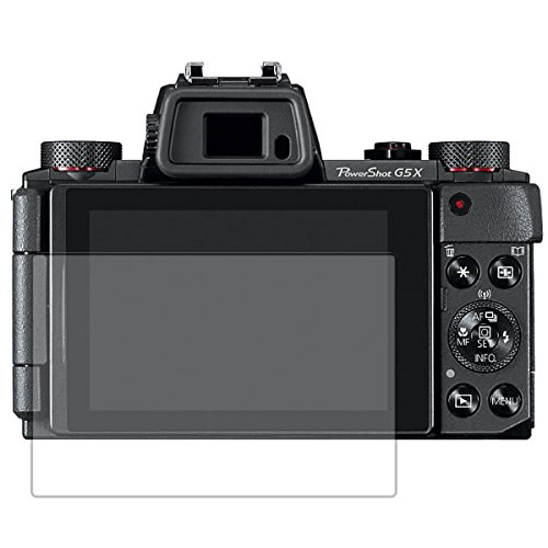 ClearView Canon �f�W�^���J���� PowerShot G5 X (PSG5X)�Ή� �t���ی�t�B���� �����ŖڂɗD�����A���`�O���A�E�u���[���C�g�J�b�g�^�C�v
