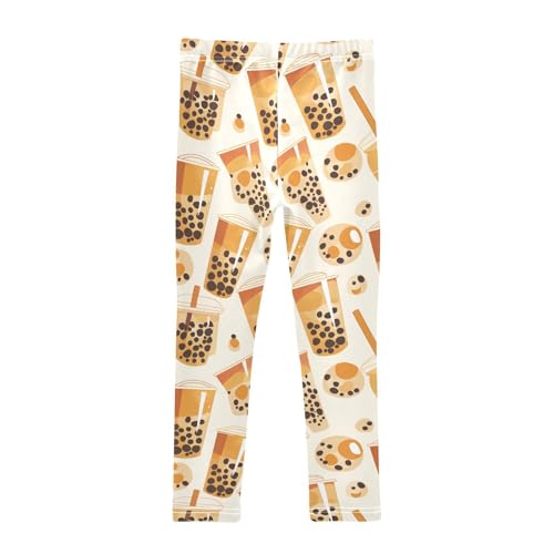 KLL Bubblea Pattern Toddler Girls Cotton Leggings Casual High Waisted Workout Pants Gym2