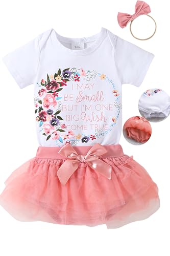 QITUDATEY My First Halloween Baby Girl Outfits, Newborn Turkey Romper Tutu Skirt Dress, Headband Cute Thanksgiving Clothes