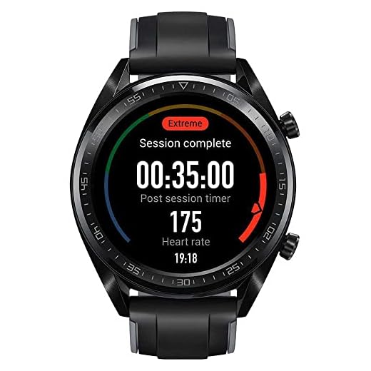 Huawei Watch GT Sport - Reloj (TruSleep, GPS, monitoreo del ritmo cardiaco), Negro