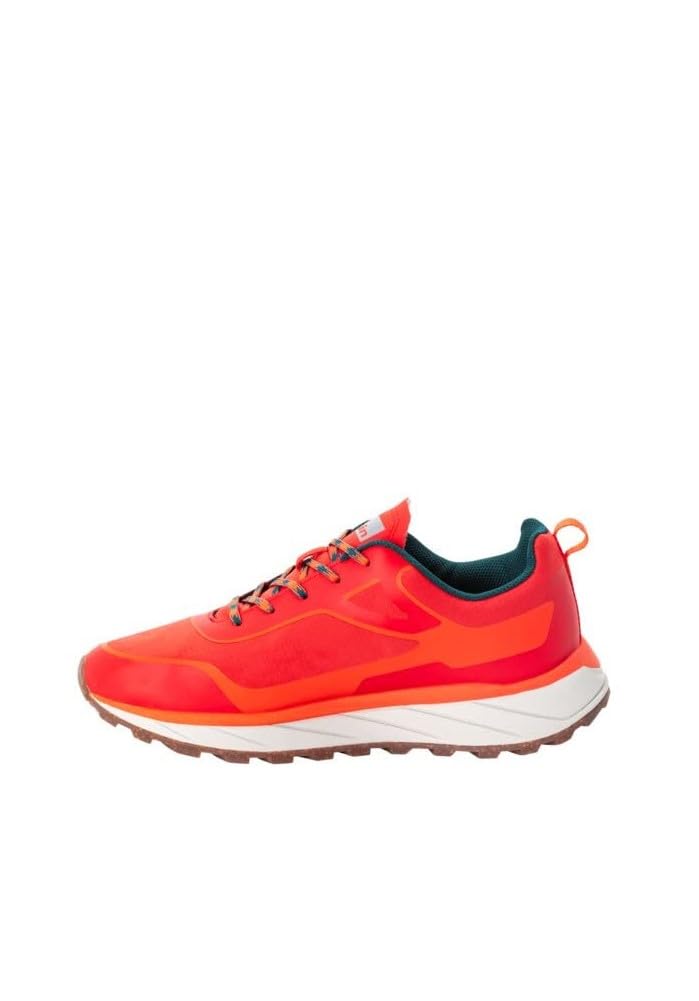 Jack Wolfskin TERRASHELTER Low M, Walking Shoe, Orange/Dark Green,