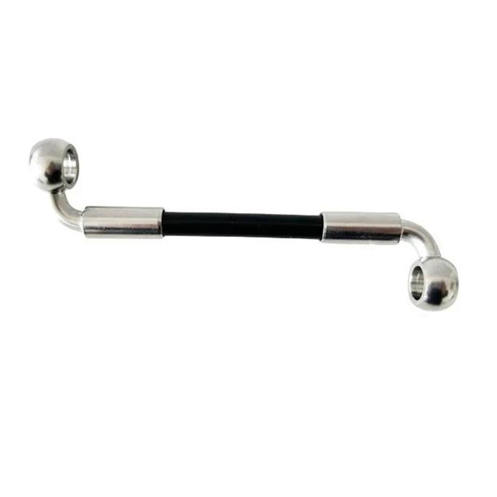 Hydraulic Brake Hose 90°-90° Motorcycle Dirt Bike Braided Brake Hose Line Oil Fuel Pipe 10cm-500cm Accessories(40CM)