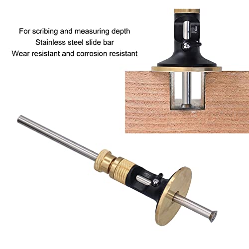 Trusquin de marquage de roue Barbacée, menuiserie de précision en inox