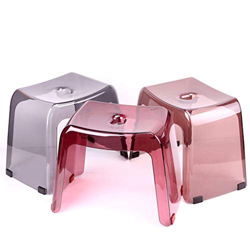 Tabouret de bain en plastique léger pour douche de maison
