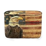 Horeset American Flag Eagle Print RV Propane Tank Cover 20lb Heavy Duty Propane Gas Tank Cover Trailer Travel Accessories, All Weather Protection
