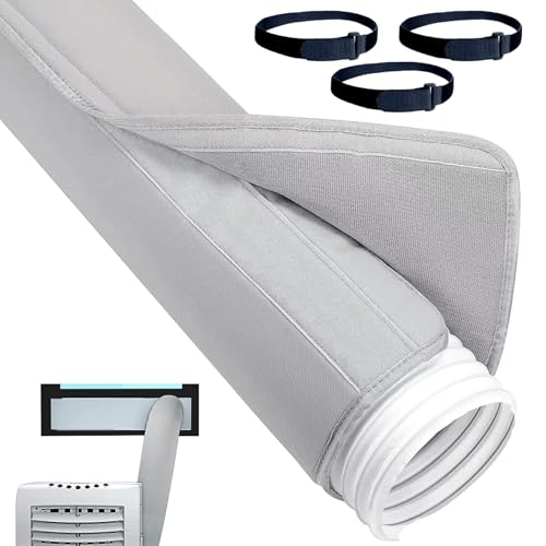 Miniatura 9 de Funda Para Manguera De Aire Acondicionado Portátil,Aislamiento Para Manguera De Aire Acondicionado Portátil Tubo Flexible Aislado