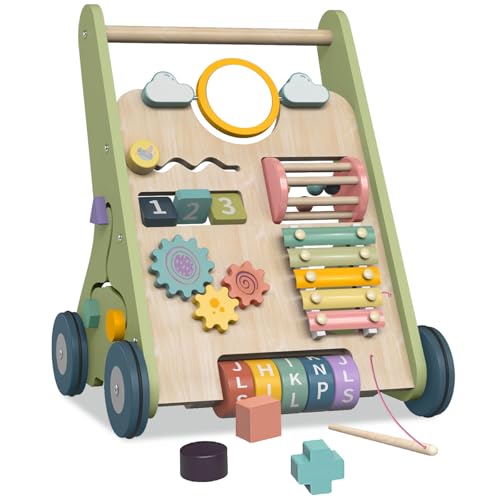 Wooden Baby Walker Wheels