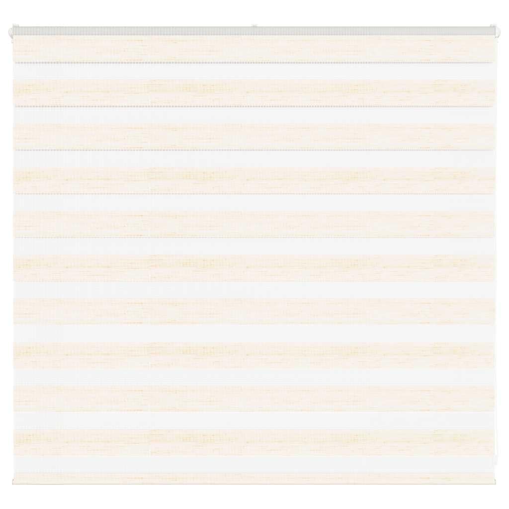 vidaXL Zebra Blind Marble Beige 165x100 cm Fabric Width 160.9 cm Polyester
