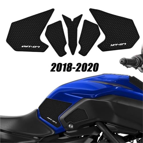 YAMAHA MT07 pegatina goma impermeable depósito moto 2018-2023 2