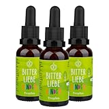 BitterLiebe® Bitterstoffe Tropfen für Kinder 3er Set mit praktischem Pipettenverschluss...