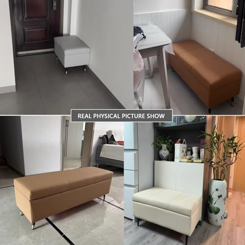 Banc de rangement pour entrée étroite afin d'organiser vos chaussures