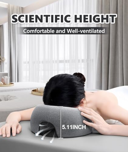 Coussin visage vers le bas et de massage ergonomique Cadoal table