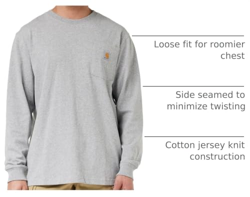 Image of Carhartt Men's Dearborn Loose LS T-Shirt