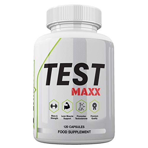 Test MAXX - Premium Testosterone Booster by Freak Athletics - 120 Capsules - Test Booster for Men Made in The UK - High Quality Guaranteed