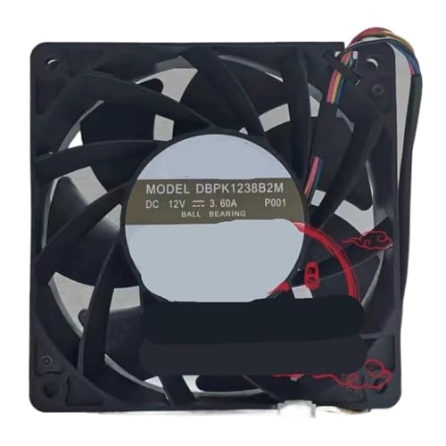 Ventilateur 12038 12V 5600RPM DBPK1238B2M à haut débit d'air industriel