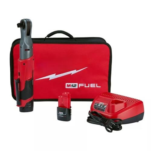 2558-22 for Milwaukee M12 FUEL 1/2" Lithium-Ion Brushless Cordless Ratchet Kit Voltage 12 V -  JPPEYAHDDXB