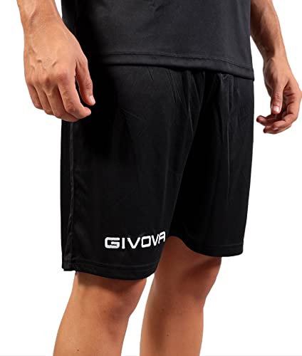GIVOVA Homme Campo Short Champ Interlock Noir L, Noir, S-L EU