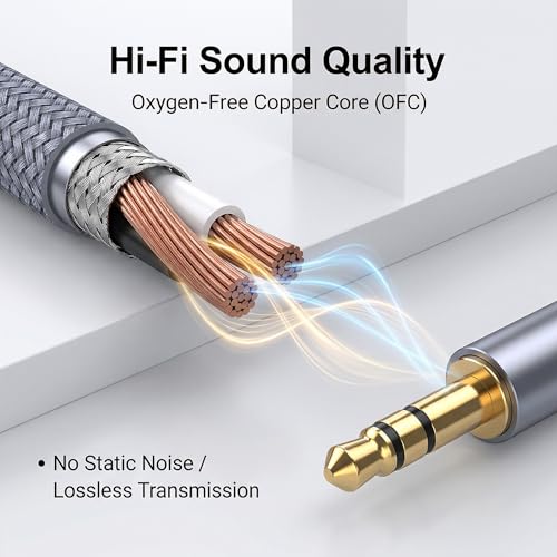 Cordon Y 3,5 mm vers double 6,4 mm pour iPhone et amplificateurs