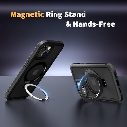 image for Diaclara Designed for iPhone 15 Plus Case 6.7'', Translucent Matte Bac