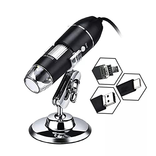 Digital Microscope Magnifying Camera with Light Charging Stand Handheld Inspection Magnifier