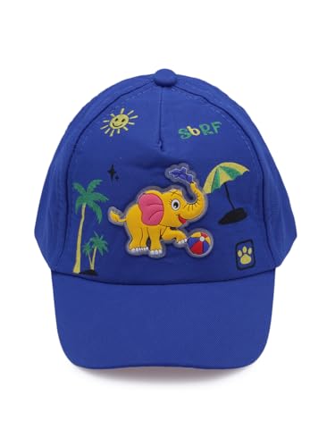 Image of PASSION PETALS Summer Dino Rockstar Baseball Cap for Kids Boys and Girls 2-4Years