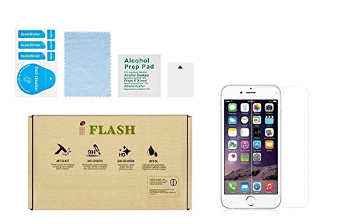 IFLASH iPhone 6S Plus Screen Protector, 3 Pack Tempered Glass Screen Protector For Apple iPhone 6S / 6 Plus 5.5" Model - Transparent Crystal Clear/Scratch Proof/Bubble Free/Oleophobic Coating