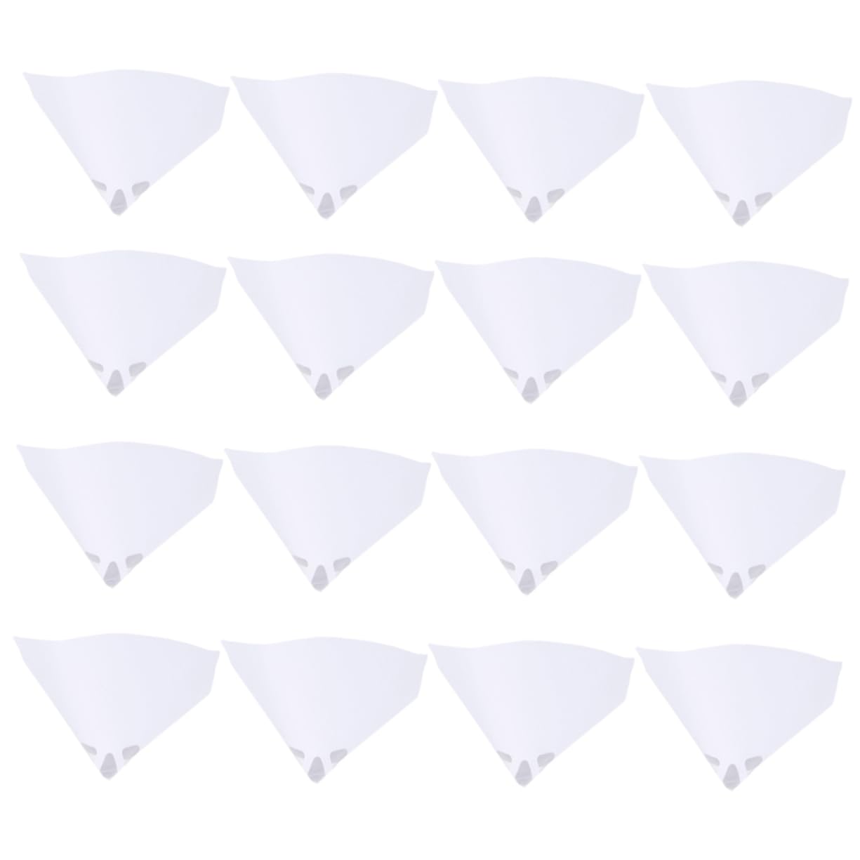 ERINGOGO 120PCS Mesh Filter Paper for Oil Paint Practical Paint Filtering Discs Multi Purpose Strainers for Home Use for Chemistry Applications White
