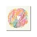 Stupell Industries Abstract Heart Shape Fluid Mixed Pastels Painting, Design by Elvira Errico