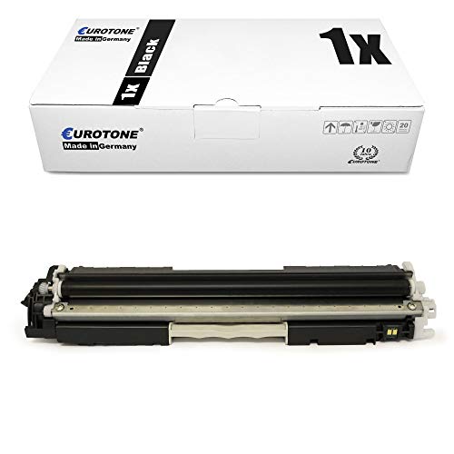 1x Eurotone Remanufactured Toner para HP Laserjet CP 1025 Color NW sustituye CE310A 126A
