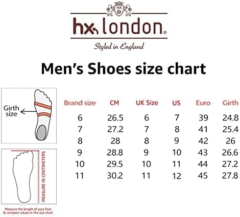 hx london Leather Brogue Boot (Lace-up)