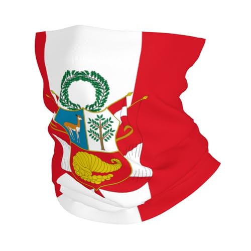 YiiLi Peru Flag (2) Bandana Sport Headwear Cycling Hiking Head Wrap Beanie Skull Pirate Hat