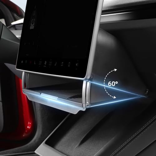 Boîte de rangement sous écran Tesla Model Y 2024 console compartiment ABS - 4