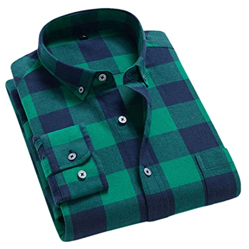Chemise en coton Gn Dtf10, l'authenticité des carreaux pour homme en 3XL