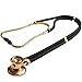 LHONG Double Tête Stéthoscope - Peut Être Remplacé pour Adulte, Enfant, Nourrisson, pour Cardiorespiratoire