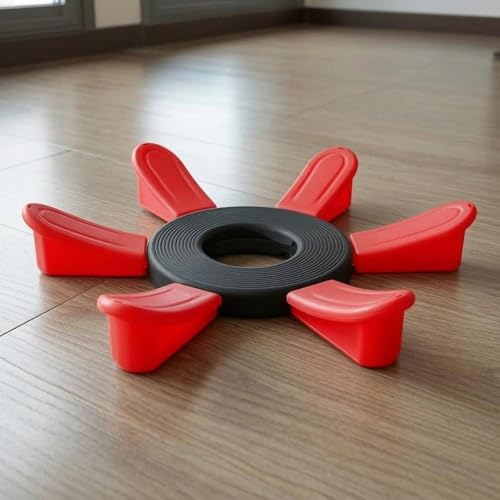Soporte circular de centro abierto para evitar tambaleos en superficies 2