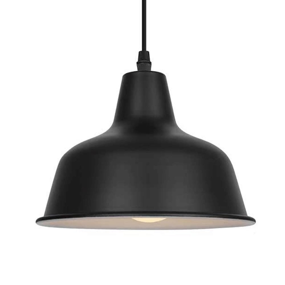 Luminaire suspendu en métal durable et élégant pour la décoration de balcon