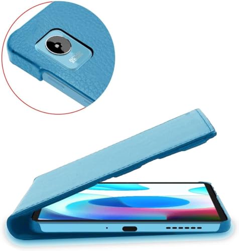 Image of Flip Cover for Realme Pad Mini 8.7 inch Tablet (Model FIT ONLY -: RMP2105 /RMP2106) 360 Degree Rotating Flip Case Cover (Sky Blue)