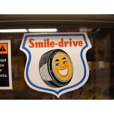 Amazon.co.jp: ヨコハマタイヤ Smile-drive ステッカー YOKOHAMA TIRE 