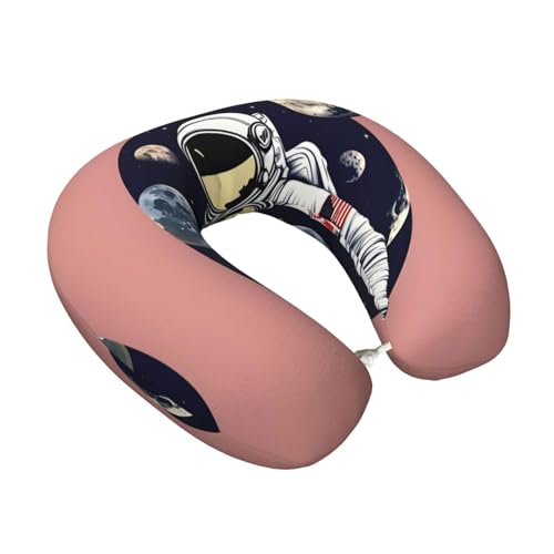 Almohada de espuma viscoelástica para viaje y auto miniatura 2