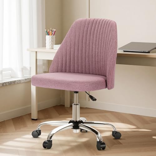 DUMOS Office Chair, Comfy Desk Chair Rolling Vanity Swivel...