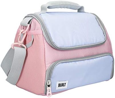 Built Prime Insulated Lunch Bag, Showerproof Thermal Picnic Cooler Tote for Work and Play, Soft Polyester / PEVA, 15.5 x 25 x 24cm / 5 Litre ('Interactive')