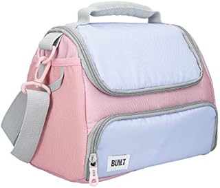 Built Prime Insulated Lunch Bag, Showerproof Thermal Picnic Cooler Tote for Work and Play, Soft Polyester / PEVA, 15.5 x 25 x 24cm / 5 Litre ('Interactive')