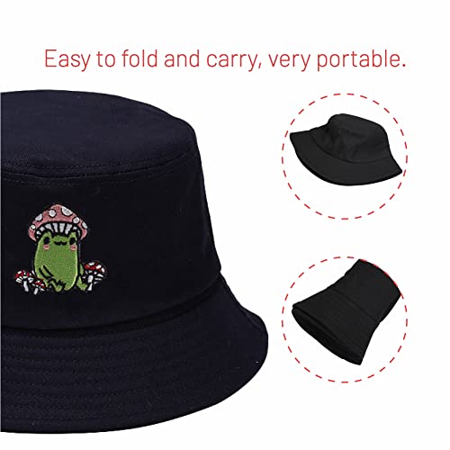 Sombrero tipo Bucket unisex de algodón para verano miniatura 4