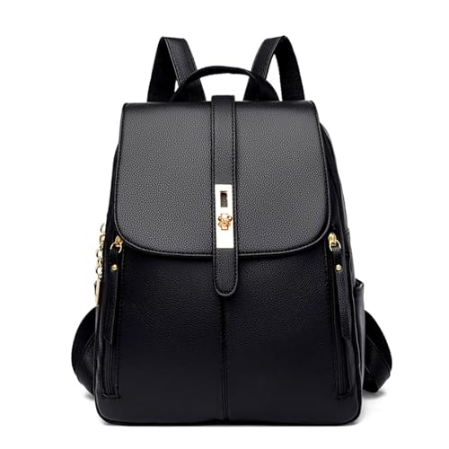 Backpack for Men Stylish Women's Backpack for School and Travel Versatile Travel Bag for Everyday Use(Black)