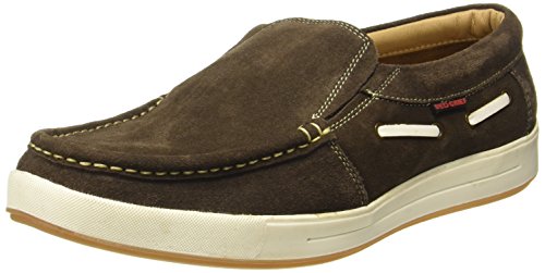 Image of Red Chief Genuine Leather Casual Boat Shoes for Men | Stylish & Comfortable Slip-On Shoes| RC3472