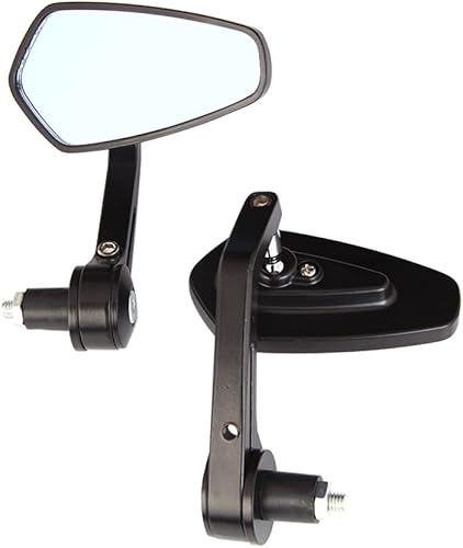 Vista 20 de DREAMIZER Espejos universales para barra de motocicleta de 7/8 pulgadas, espejo retrovisor trasero compatible con Honda Grom, Yamaha, Kawasaki