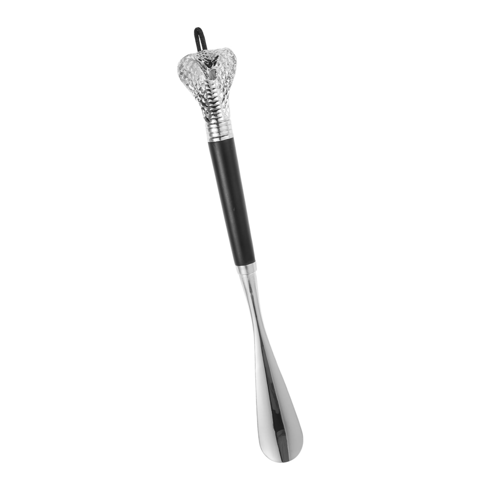 Calzascarpe Con Testa Di Serpente Manico Lungo in Calzascarpe Aiutante Di Scarpe Calzascarpe Manico Lungo Per Anziani Calzascarpe Per Anziani a Lunga Portata Di Legno Marrone
