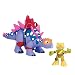 Teenage Mutant Ninja Turtles Pre-Cool Half Shell Heroes Battle Dino Stegosaurus/Michelangelo Vehicle & Figure