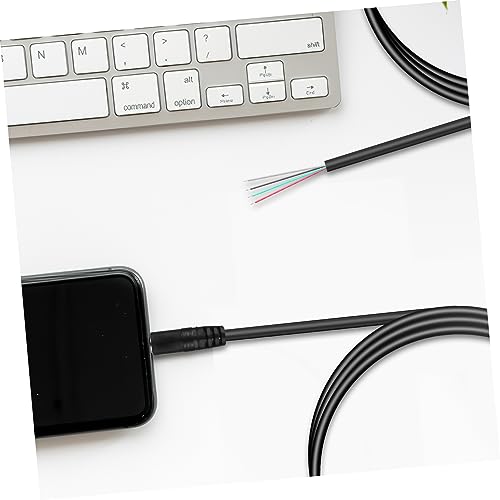 8 cables prolongadores de audio Jack 3.5mm para auriculares miniatura 5